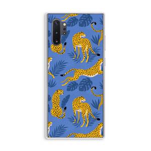 CaseCompany Luipaard: Samsung Galaxy Note 10 Plus Transparant Hoesje