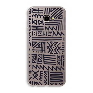 CaseCompany Marrakech print: Samsung Galaxy J4 Plus Transparant Hoesje