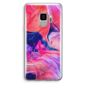 CaseCompany Earth And Ocean: Samsung Galaxy S9 Transparant Hoesje