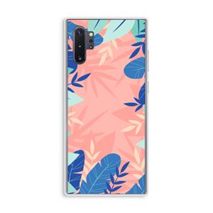 CaseCompany Tropisch: Samsung Galaxy Note 10 Plus Transparant Hoesje