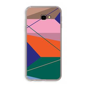CaseCompany Gestalte 1: Samsung Galaxy J4 Plus Transparant Hoesje