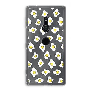 CaseCompany Spiegeleitjes: Sony Xperia XZ2 Transparant Hoesje