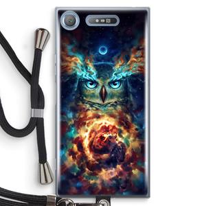 CaseCompany Aurowla: Sony Xperia XZ1 Transparant Hoesje met koord