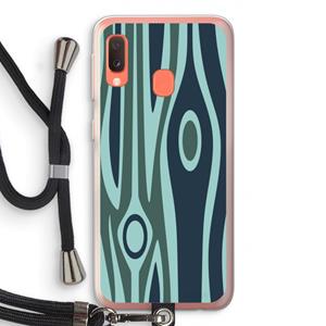 CaseCompany Bast B: Samsung Galaxy A20e Transparant Hoesje met koord
