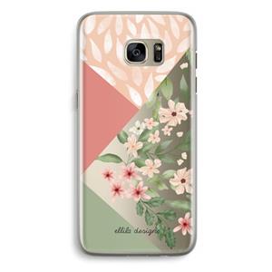 CaseCompany Sweet heaven geometrics: Samsung Galaxy S7 Edge Transparant Hoesje