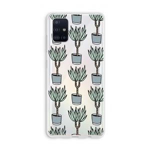 CaseCompany Boompje: Galaxy A51 4G Transparant Hoesje