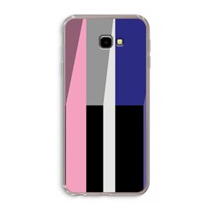 CaseCompany Gestalte 4: Samsung Galaxy J4 Plus Transparant Hoesje