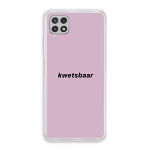 CaseCompany kwetsbaar: Samsung Galaxy A22 4G Transparant Hoesje