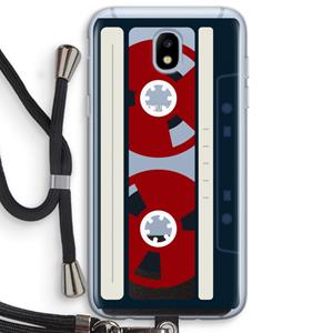 CaseCompany Here's your tape: Samsung Galaxy J5 (2017) Transparant Hoesje met koord