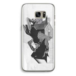 CaseCompany House: Samsung Galaxy S7 Edge Transparant Hoesje