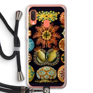CaseCompany Haeckel Ascidiae: Samsung Galaxy A20e Transparant Hoesje met koord
