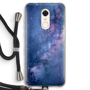 CaseCompany Nebula: Xiaomi Redmi 5 Transparant Hoesje met koord