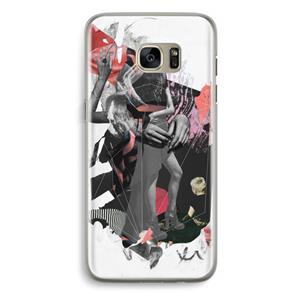 CaseCompany Dissimulation du réel: Samsung Galaxy S7 Edge Transparant Hoesje