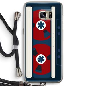 CaseCompany Here's your tape: Samsung Galaxy S7 Edge Transparant Hoesje met koord