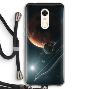 CaseCompany Mars Renaissance: Xiaomi Redmi 5 Transparant Hoesje met koord