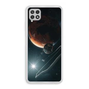 CaseCompany Mars Renaissance: Samsung Galaxy A22 4G Transparant Hoesje