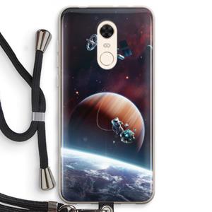 CaseCompany Examiner: Xiaomi Redmi 5 Transparant Hoesje met koord