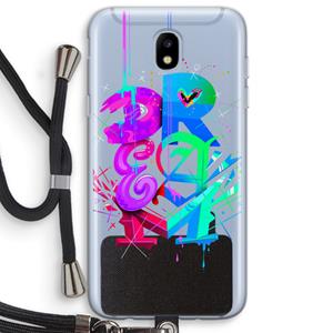 CaseCompany Dream: Samsung Galaxy J5 (2017) Transparant Hoesje met koord