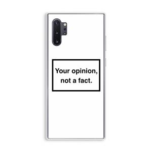 CaseCompany Your opinion: Samsung Galaxy Note 10 Plus Transparant Hoesje