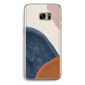 CaseCompany Geo #1: Samsung Galaxy S7 Edge Transparant Hoesje