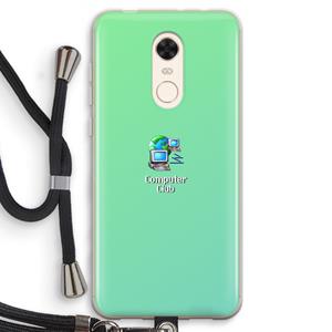 CaseCompany Win98: Xiaomi Redmi 5 Transparant Hoesje met koord