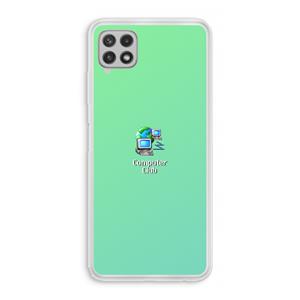 CaseCompany Win98: Samsung Galaxy A22 4G Transparant Hoesje