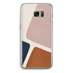 CaseCompany Geo #2: Samsung Galaxy S7 Edge Transparant Hoesje