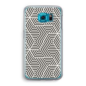 CaseCompany Magic pattern: Samsung Galaxy S6 Transparant Hoesje