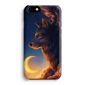 CaseCompany Night Guardian: iPhone 8 Volledig Geprint Hoesje