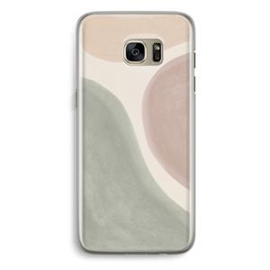 CaseCompany Geo #6: Samsung Galaxy S7 Edge Transparant Hoesje