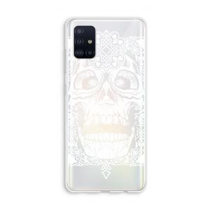 CaseCompany Seek & Destroy: Galaxy A51 4G Transparant Hoesje