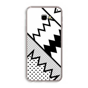 CaseCompany Pop Art #5: Samsung Galaxy J4 Plus Transparant Hoesje