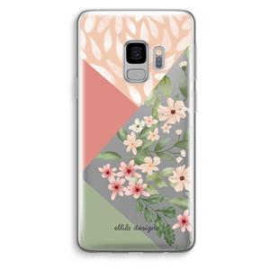 CaseCompany Sweet heaven geometrics: Samsung Galaxy S9 Transparant Hoesje