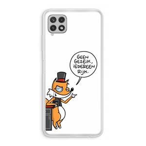CaseCompany Geen Gezeik: Samsung Galaxy A22 4G Transparant Hoesje