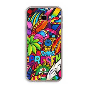 CaseCompany Represent: Samsung Galaxy J4 Plus Transparant Hoesje