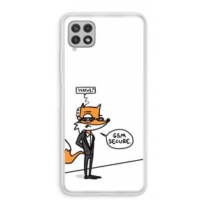 CaseCompany GSM secure: Samsung Galaxy A22 4G Transparant Hoesje