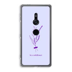 CaseCompany Be a wildflower: Sony Xperia XZ2 Transparant Hoesje