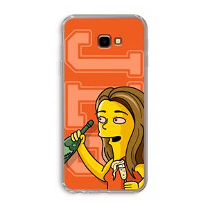CaseCompany Jamie Lee Simpson: Samsung Galaxy J4 Plus Transparant Hoesje