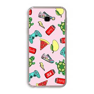 CaseCompany Things Jamie Loves: Samsung Galaxy J4 Plus Transparant Hoesje