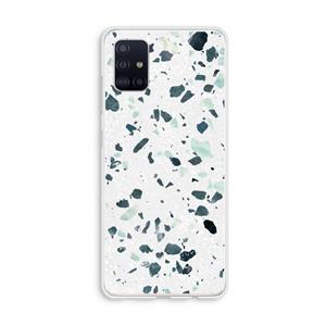 CaseCompany Terrazzo N°2: Galaxy A51 4G Transparant Hoesje