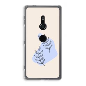 CaseCompany Leaf me if you can: Sony Xperia XZ2 Transparant Hoesje