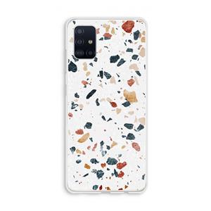 CaseCompany Terrazzo N°4: Galaxy A51 4G Transparant Hoesje