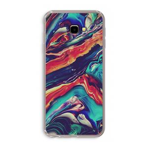 CaseCompany Chameleon Sun: Samsung Galaxy J4 Plus Transparant Hoesje