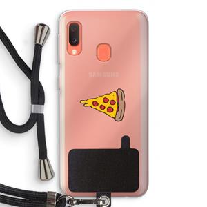 CaseCompany You Complete Me #1: Samsung Galaxy A20e Transparant Hoesje met koord