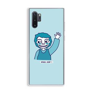 CaseCompany Zwaai: Samsung Galaxy Note 10 Plus Transparant Hoesje