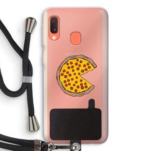 CaseCompany You Complete Me #2: Samsung Galaxy A20e Transparant Hoesje met koord