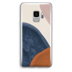 CaseCompany Geo #1: Samsung Galaxy S9 Transparant Hoesje