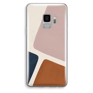 CaseCompany Geo #2: Samsung Galaxy S9 Transparant Hoesje