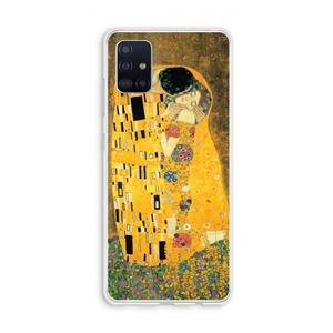 CaseCompany Der Kuss: Galaxy A51 4G Transparant Hoesje