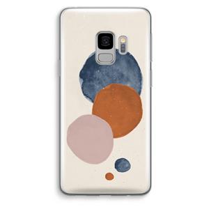 CaseCompany Geo #4: Samsung Galaxy S9 Transparant Hoesje